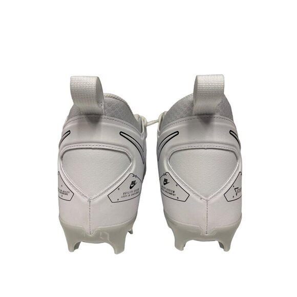 NEW! Nike Alpha Menace Pro 3 Football Cleats White Men's Size 10.5 - Picture 6 of 9